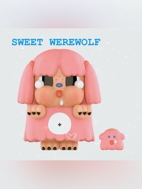 *RARE* Crybaby Monster Tears Figurine - SWEET WEREWOLF - Pop Mart 100% Authentic